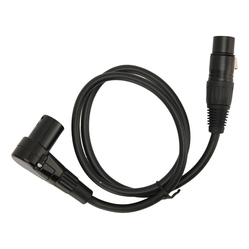 XLR to XLR Cable Elbow Male to Straight Female HiFi