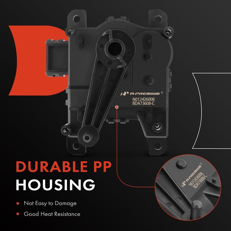 A-Premium HVAC Heater Blend Door Actuator Compatible with Honda Pilot