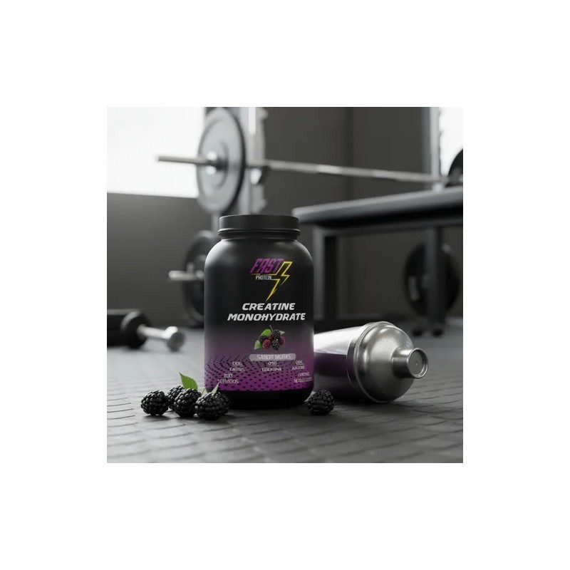 Creatina Monohidratada Fast Protein 1kg 200 Servicios Varios
