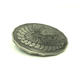 Dice Dungeons Purple Worm (4 in) Gargantuan Sized Monster Coin Token for RPG Gaming