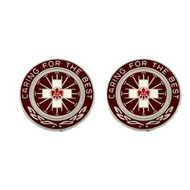 396th Combat Support Hospital Unit Crest (CARING FOR THE BEST)