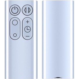 GOUYESHO New Replacement Remote Control for Dyson Fan AM11 TP01 TP00 965824-06 965824-07 (Silver)