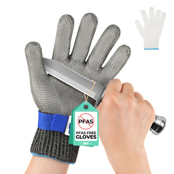 Zoleker Highest Level Cut Resistant Work Gloves for Men Women,