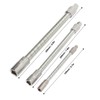 3PCS Flexible Extension Rods Wrench Socket Universal Connecting Rod for
