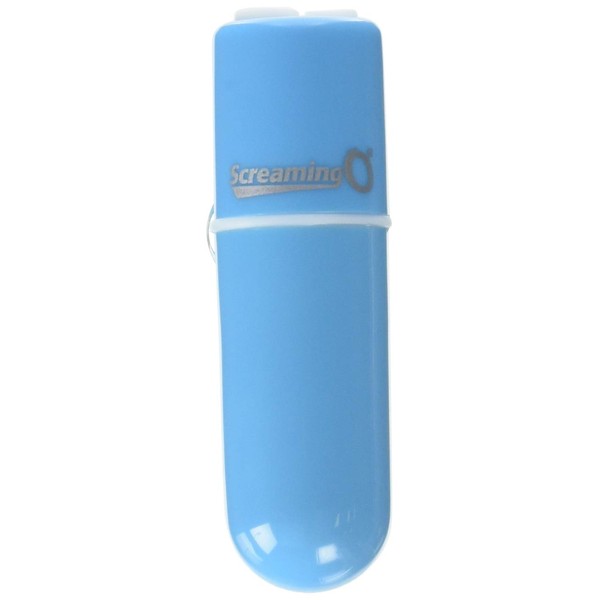 Screaming O Charged Vooom Rechargeable Bullet Vibe, Blue