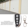 Universal Garage Door Opener Remote Keychain 4-Button Programmable