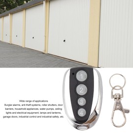Universal Garage Door Opener Remote Keychain 4-Button Programmable