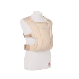Ergobaby Embrace Soft Air Mesh Baby Carrier for Newborns from Birth, 2-Position Belly Carrier, Baby Carry Bag, Ergonomic, Cream