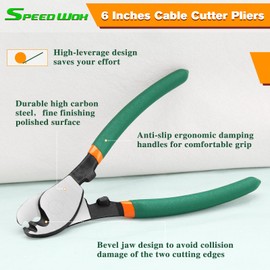 SPEEDWOX Cable Cutter, Small, Electrician, Bicycle, Wire Cutter, Powerful, Cutting Tool, Wire Cutter, Wire Cutter, Mini Cable Cutter, Handy Cable Cutter, Wire Cutter, Wire Stripper, For Copper Wire, Small and Lightweight Type, Convenient, Ideal for Cutti