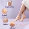 TEAWOO 5 Pairs Silicone Socks for Dry Cracked Feet, Silicone