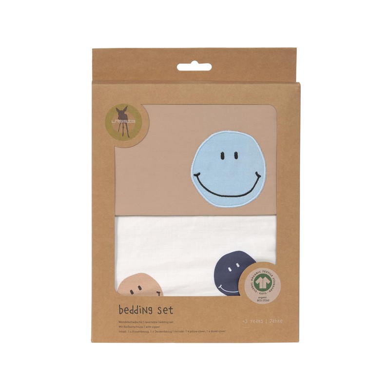 LÄSSIG Children's Bed Linen Set Organic Cotton GOTS Certified 2-Piece