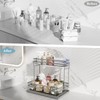 Zufudo 1 Pack Under Sink Organizers and Storage, 2 Tier