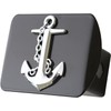 LFPartS Navy Ship Anchor Emblem Trailer Hitch Cover (Fits 1.25"