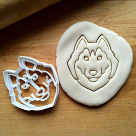 Sweet Prints Inc Husky Dog/Wolf Cookie Cutter - Dishwasher Safe
