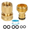 Garden Hose Quick Connectors, Durable Quick Connect Hose Fittingwith Extra