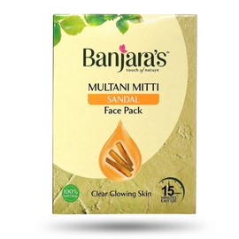 Banjara's Multani Mitti Sandal Face Pack Powder 100gms READY STOCK