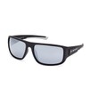 BWM M Motorsport BS0023 Herren-Sonnenbrille, Leichte Unisex-Sonnenbrille, Navigator-Gläser, Verspiegeltes Rauchglas,