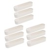 Beavorty 3sets Cotton Pad Holder Cotton Swab Box Small Swab