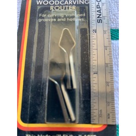 X-ACTO® Vintage #161 “V” Shaped Gouge Wood Carving 2 Blades in Each Pack  NOS