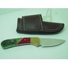 Custom Leather Cross Draw Knife Sheath That Fits a Buck