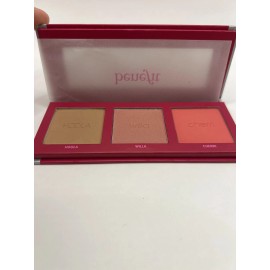 Benefit Chocolicious Cheeks Mini Bronzer & Blush Palette Hoola Willa Cherri