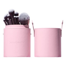 Beauty Creations 24 Piece Brush Set color rosa sintético