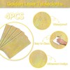 Gold Glitter Table Cloth, 4 Pack Gold Yellow Tablecloths for