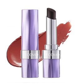 Hard to Fall Off Lipstick, Magic Black Lip, Temperature Color Changing Lipstick, Warm Velvet Lip Gloss, Matte Waterproof, High Color, Moisturizing, Unscented (03# Rose Anko)