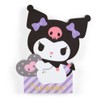 Sanrio 462161 Kuromi Character Shaped Memo, 5.0 x 4.3 x