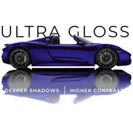 VViViD+ Ultra Gloss Neptune Pearl Blue 1.5ft x 5ft Vinyl Car Wrap Premium Paint Replacement Film Roll with Nano Air Release, Stretchable Cap Liner, Self Adhesive, Indoor Outdoor