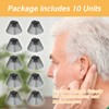 YAFIYGI 10 Counts Hearing Aid Ear Tips Replacement Fit Standard