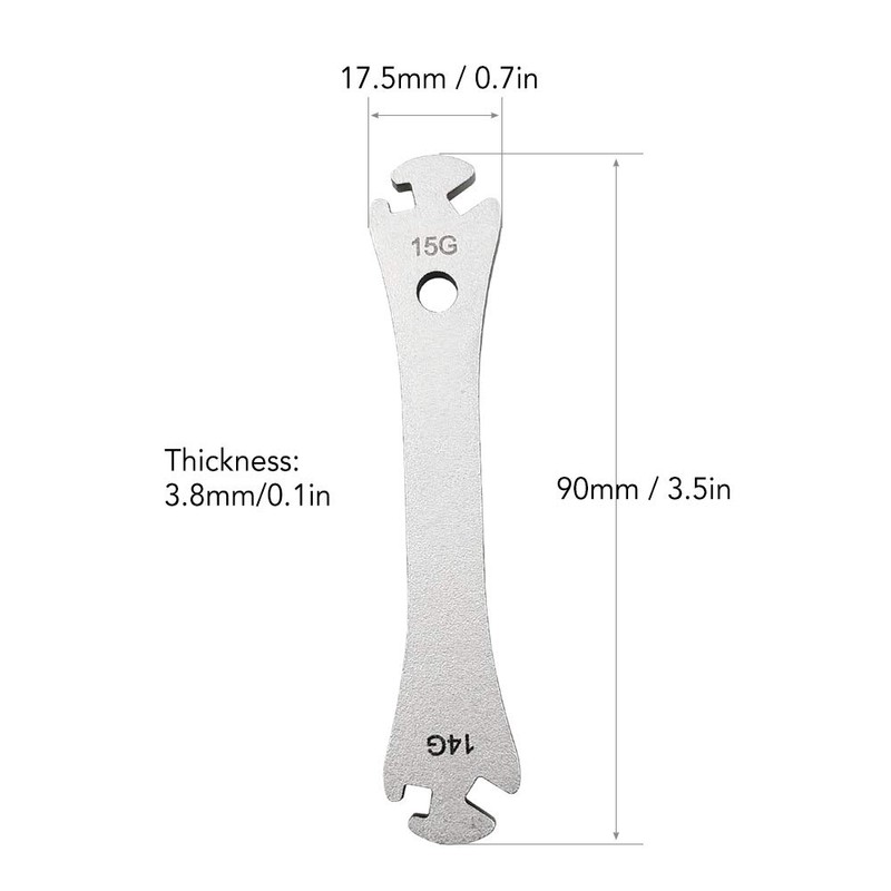 Bike Spoke Wrench Universial Bicycle Spoke Adjustment Tool