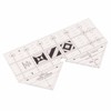 45/60/90 Degree Double Strip Quilting Ruler, Quilting Ruler with 45,