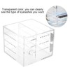 Transparent Makeup Organiser, Eyelash Storage Box, 8 Layers False Eyelash