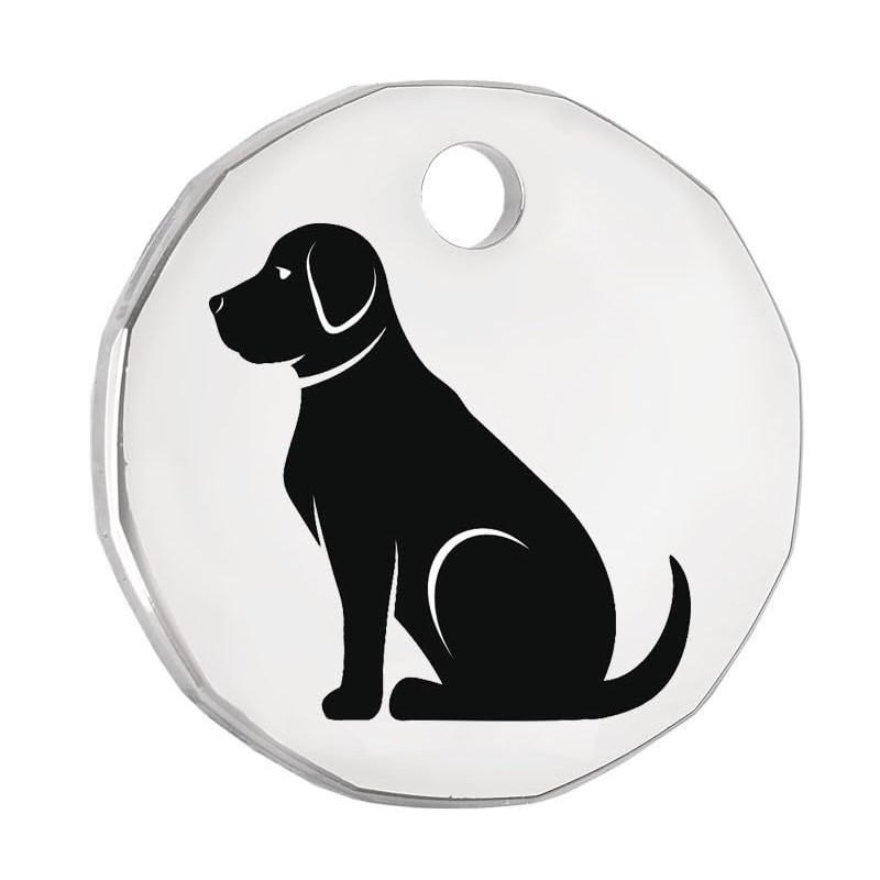 Harts Sitting Dog Trolley Token Keyring New 12 Sided £1