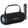 Portable Karaoke Machine, Bluetooth Speaker with Microphone, Three Echo Levels,