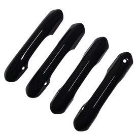 AOKIO Compatible with 2020 2021 2022 2023 2024 Ford Explorer Accessories Exterior Door Handle Cover Trim (Glossy Black)