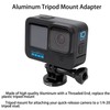 PellKing 1/4 Tripod/Monopod Adapter Mount Compatible with GoPro Hero 13