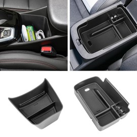 Neepiar Center Console Organizer Compatible with 2024 2025 Chevy Trax Armrest Storage Box and Center Console Middle Storage Tray Insert Secondary Interior Accessories