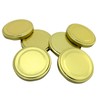 Bramley & Sage 63mm Gold Twist-Off Jam Jar Lids -
