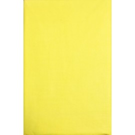 Better Home 52"x52" Square PEVA Tablecloth Flannel Backed Kitchen Decorator, Yellow Beige