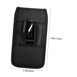 Operitacx Water Resistant Waist Bag for Smartphone Portable Phone Pouch with Belt Holder for Hiking Camping Outdoor Activities for Sports Enthusiasts