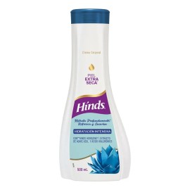 Hinds crema corporal agave azul 500 ml nutrición intensa piel extra seca