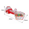 Luxury Tienda Tunel De Juegos Gimnasio Didáctico 3en1 Bebés Niños
