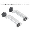 2Pcs Woodworking Fence Clamp Aluminum Alloy Multifunctional Woodworking Fence Fixing