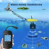LUCKY Marine Portable Fish Finder Transducer Fishing Kayak Depth Finder
