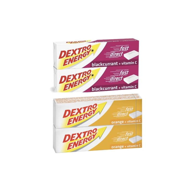 Dextro Multipack – 2 Packs of Orange & 2 Packs
