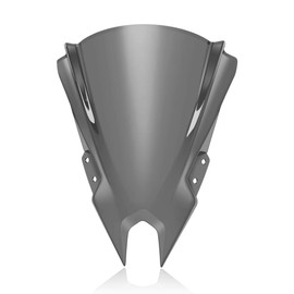 for Ninja 500 Ninja 500 se Ninja 500 Se Ninja 500 se 2024 Accessories Heightened Front Windshield Windshield Fairing Motorcycle Front Windshield Wind Deflector Air Deflector (Gray)