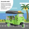 Pull Back Thai Tricycle Simulation Alloy Tuk Tuk Car Model