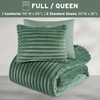 Intelligent Design Queen Comforter Set, Cozy Plush Bedding, Microfiber Reverse,